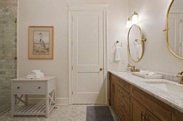 Double vanity bath